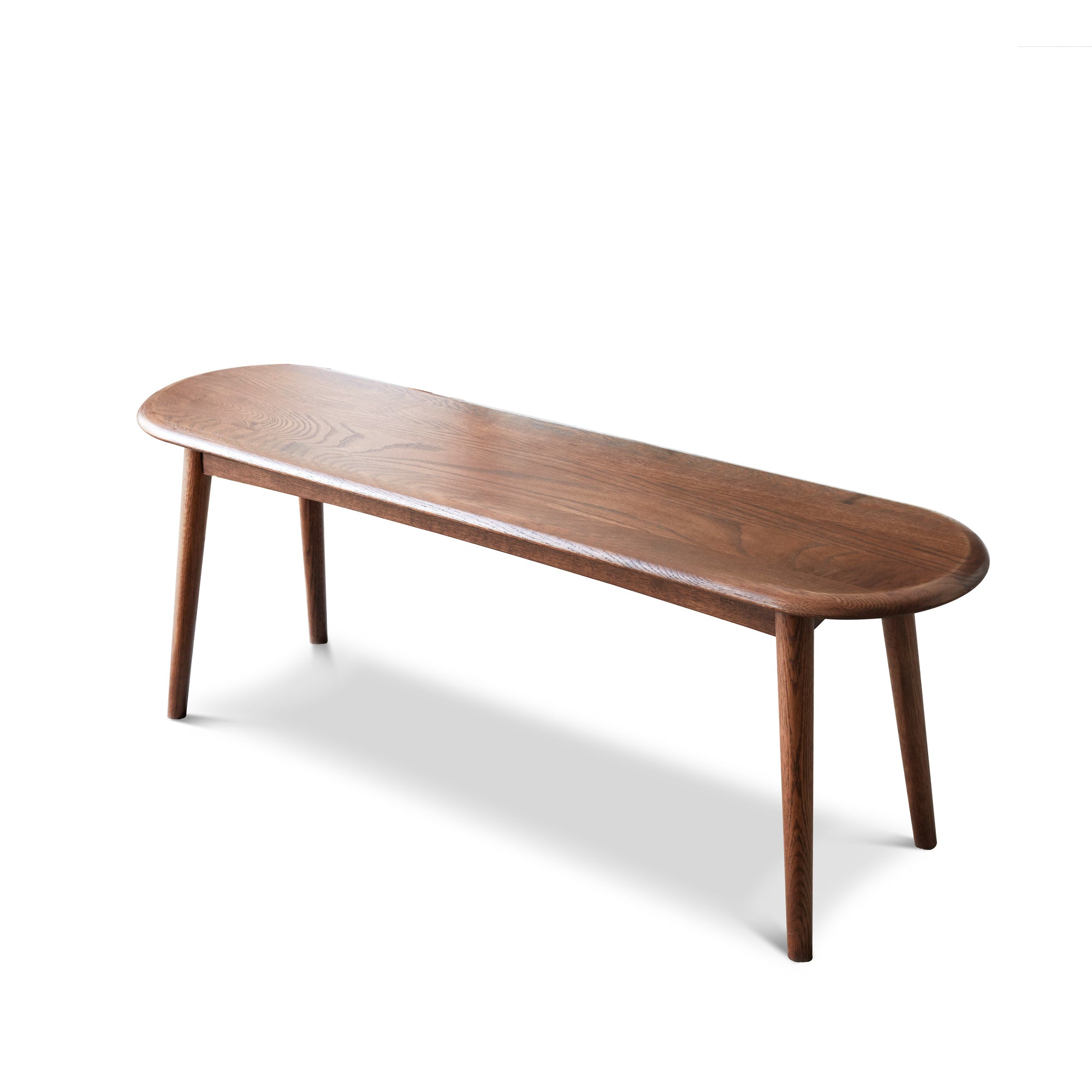 Japandi Solid Walnut Bench - Raico Store